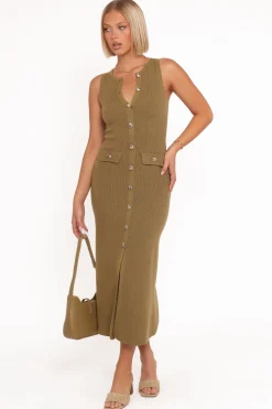 Aspen Button Up Knit Dress