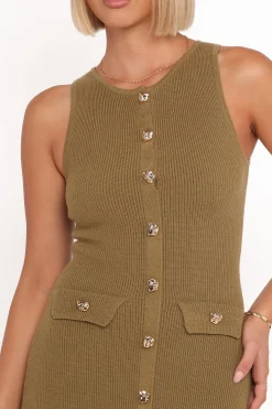 Aspen Button Up Knit Dress