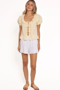 Aspen Tie Front Top