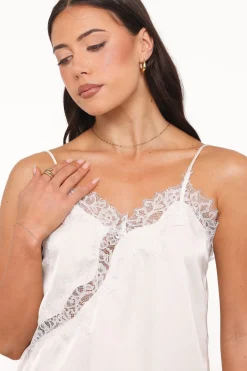 Avere Lace Asymmetrical Cami
