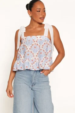 Aver Flounce Top