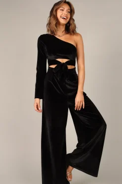 Avery Velvet Jumpsuit