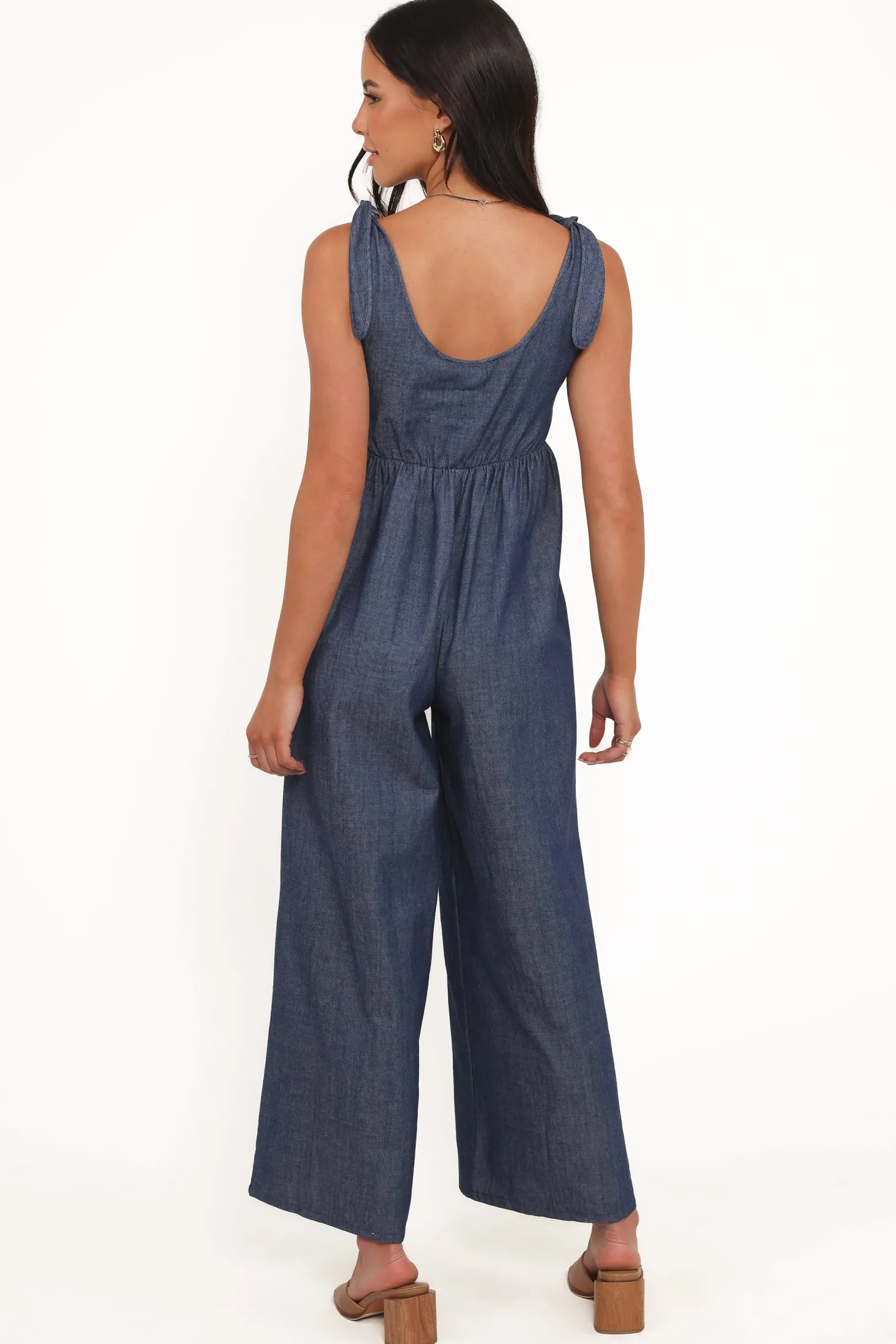 Ayla Chambray Jumpsuit