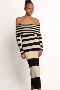 Banks Off Shoulder Knit Dress