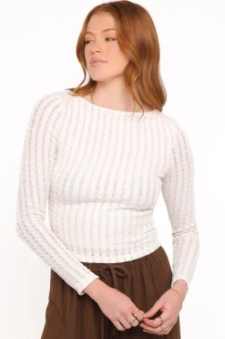 Bellatrix Textured Knit Top