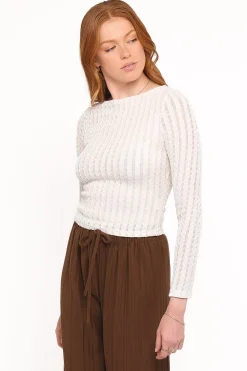 Bellatrix Textured Knit Top