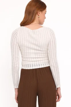 Bellatrix Textured Knit Top