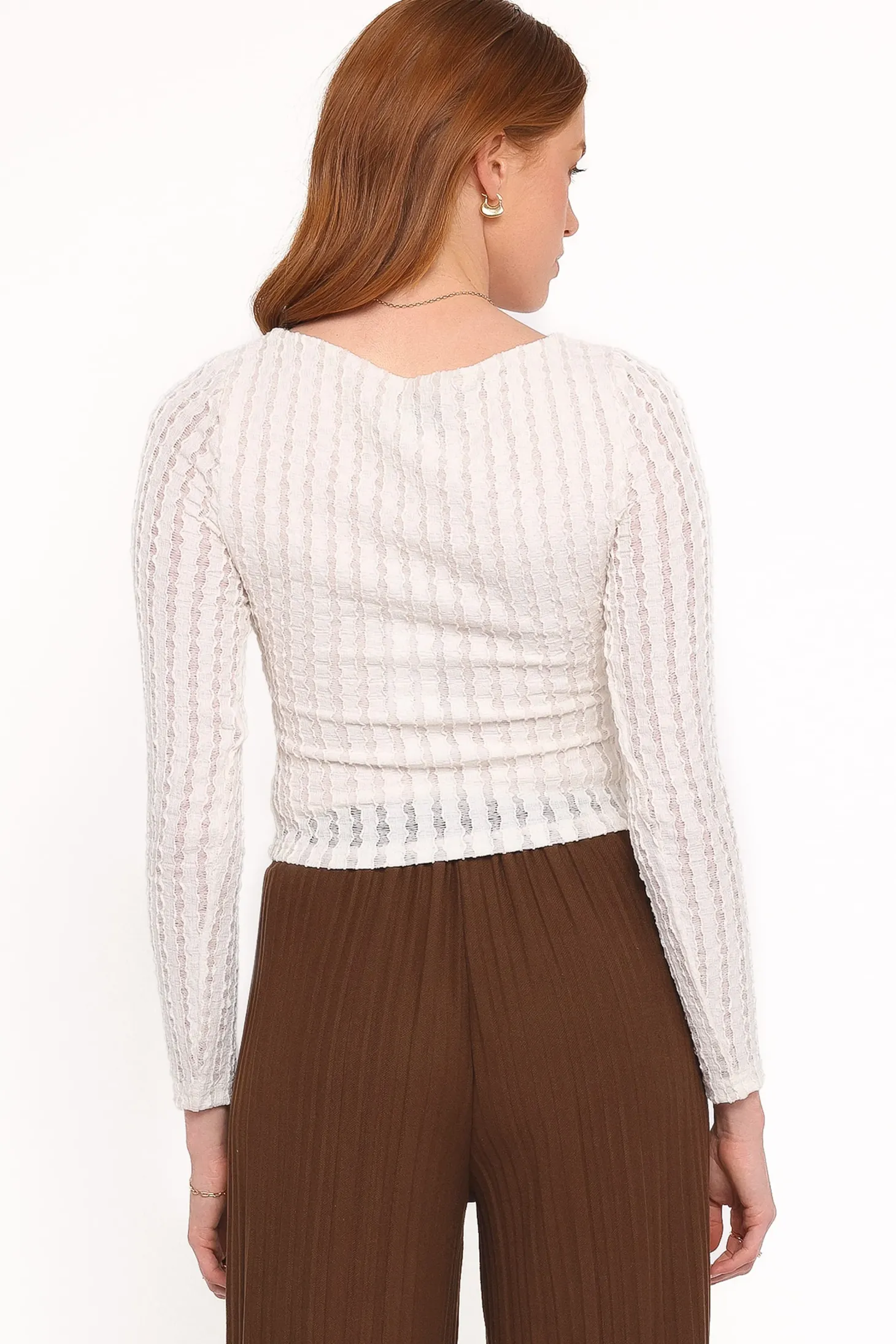 Bellatrix Textured Knit Top