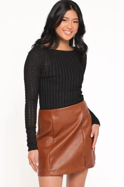 Bellatrix Textured Knit Top
