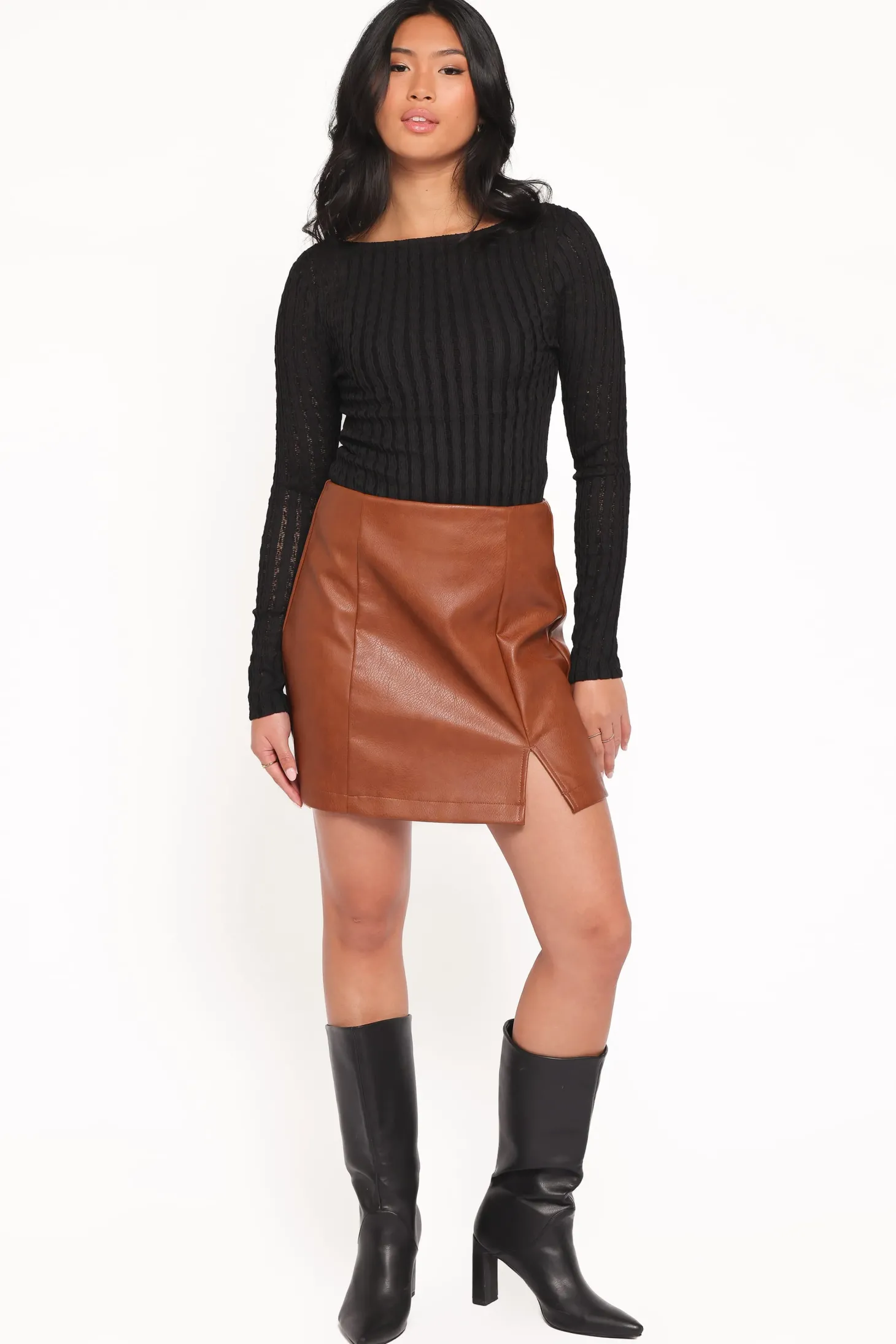 Bellatrix Textured Knit Top