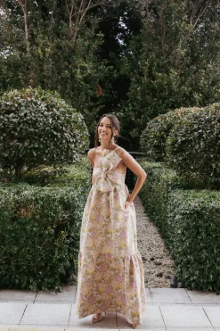 Betina Bow Front Maxi Dress