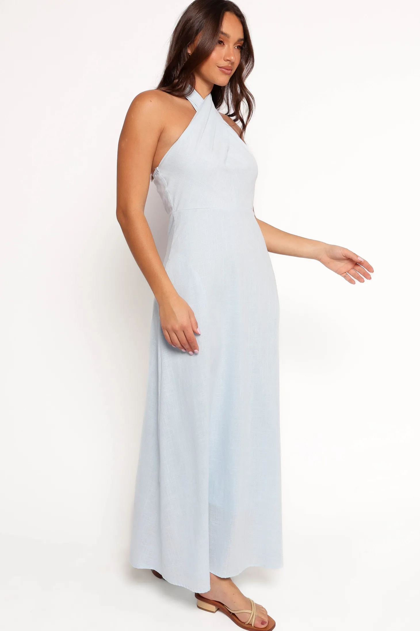 Betsy Halterneck Maxi Dress