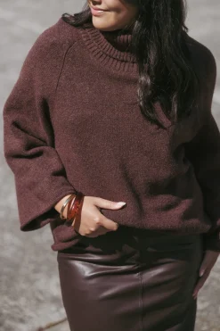 Bindy Cowlneck Knit Sweater