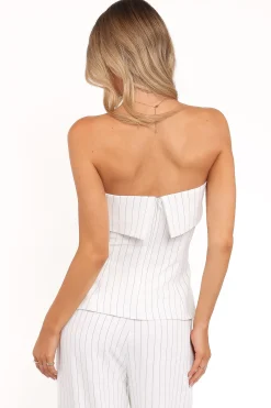 Blakely Strapless Top
