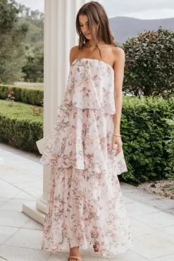 Bloom Strapless Maxi Dress