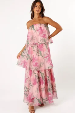 Bloom Strapless Maxi Dress