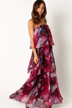 Bloom Strapless Maxi Dress