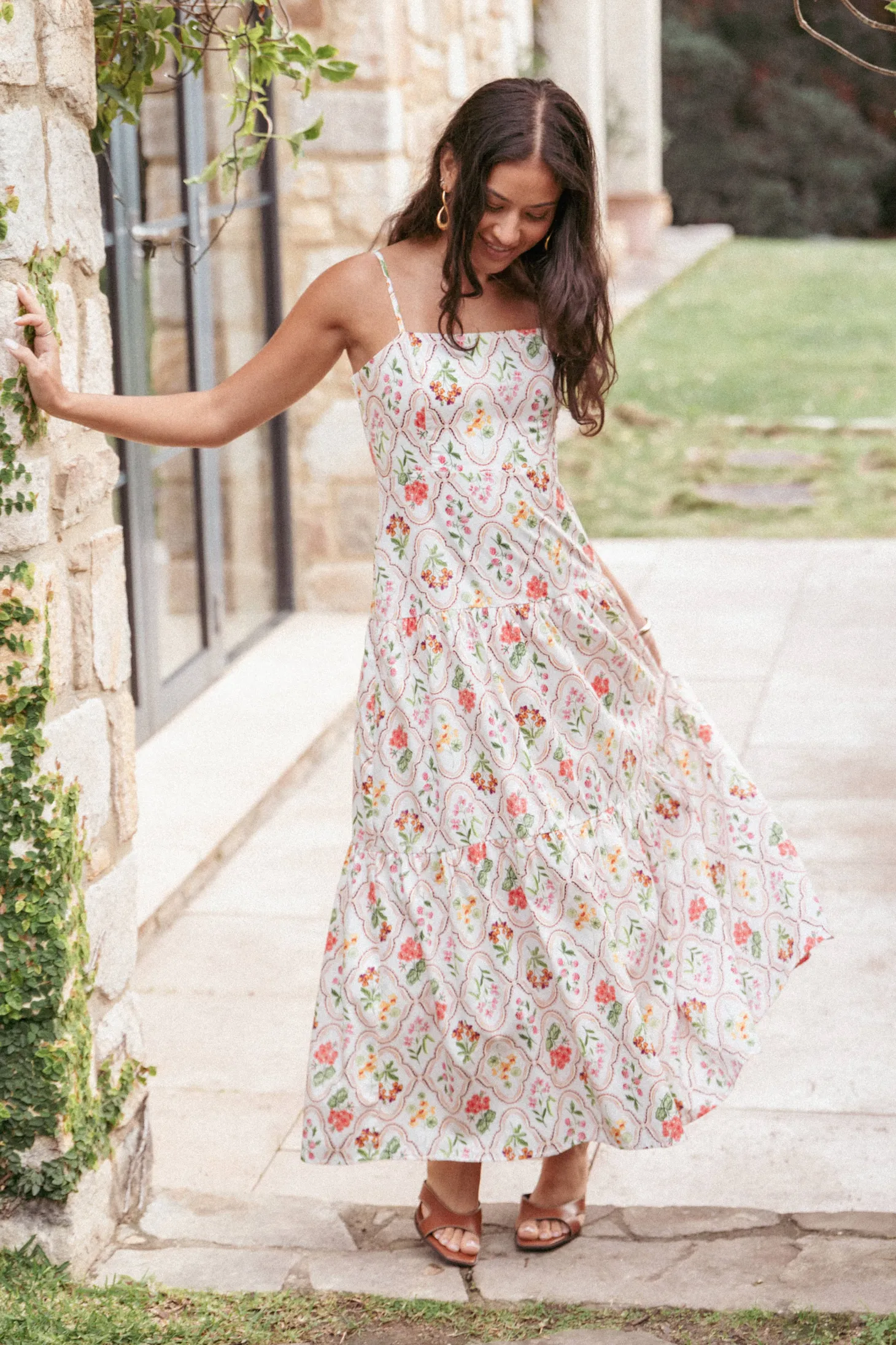 Botanique Midi Dress