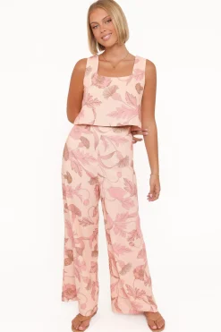 Brayden Wide Leg Linen Pant