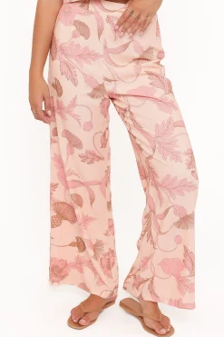 Brayden Wide Leg Linen Pant