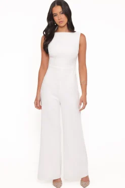 Brenda Lace Back Jumpsuit