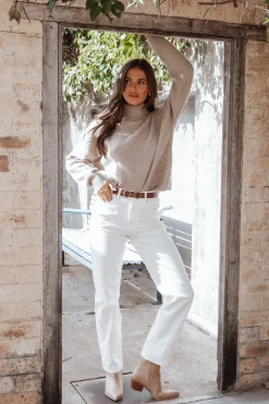 Brianna Mockneck Knit Sweater