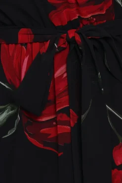 Brigette One Shoulder Tiered Midi Dress