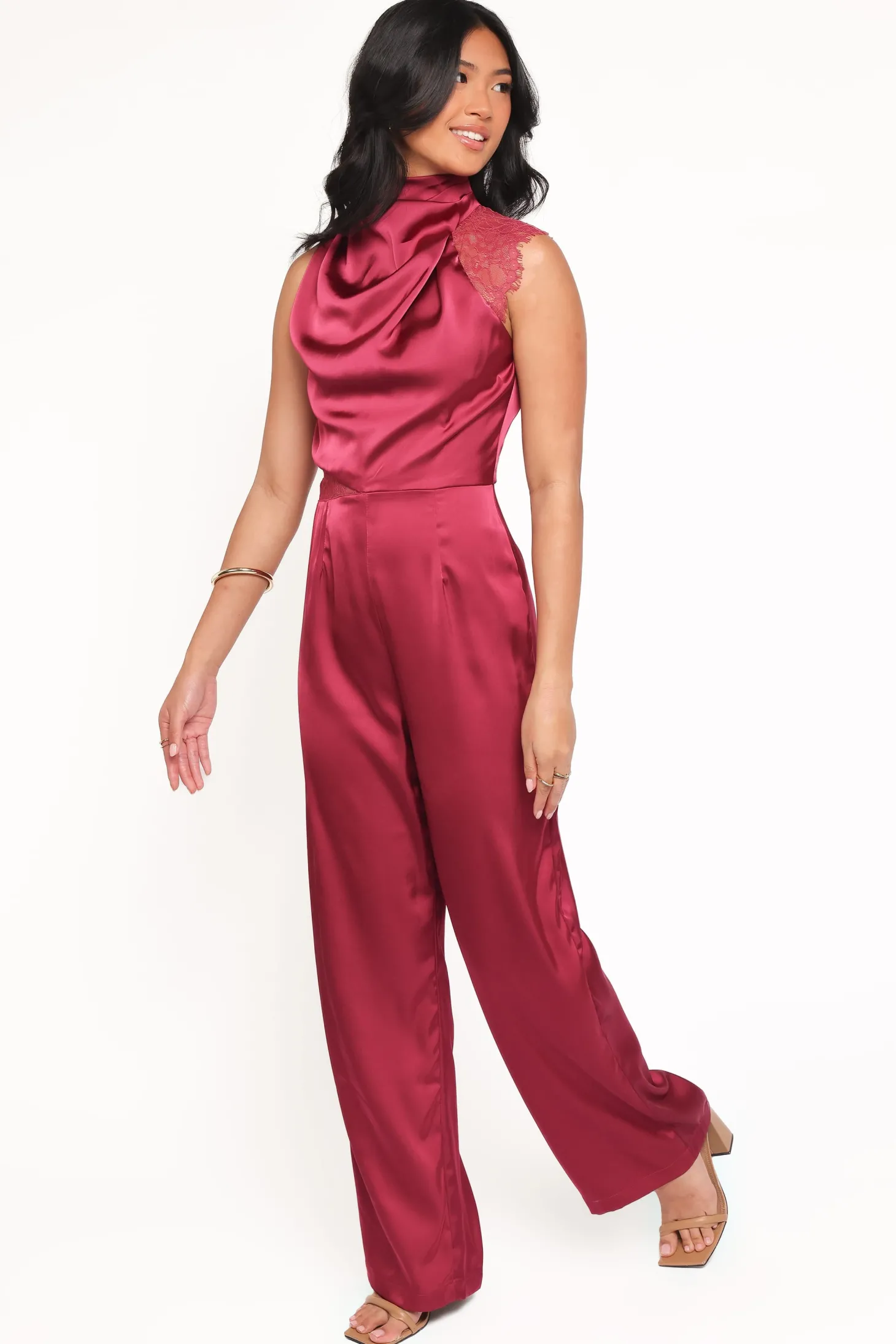 Brinley One Shoulder Jumpsuit