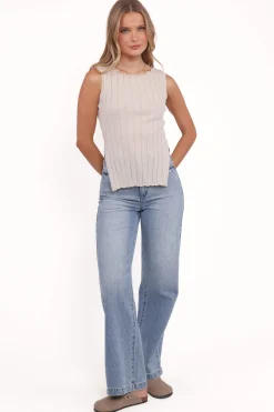 Brodie Wide Rib Knit Top