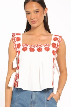 Brydee Tie Top