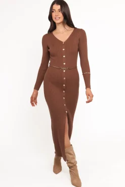 Brydie Long Sleeve Midi Dress