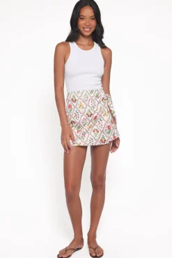 Calypso Wrap Mini Skirt