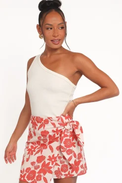 Calypso Wrap Mini Skirt