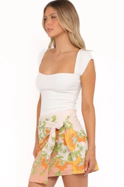 Calypso Wrap Mini Skirt
