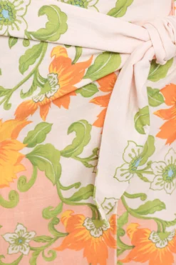 Calypso Wrap Mini Skirt