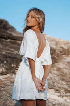 Camila Open Back Mini Dress