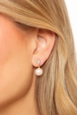 Camille Pearl Earrings