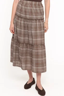 Campbell Tiered Maxi Skirt