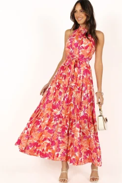 Caroline Maxi Halter Dress