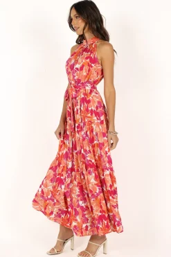 Caroline Maxi Halter Dress