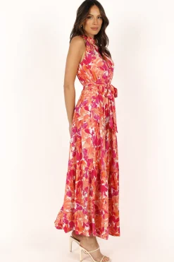 Caroline Maxi Halter Dress