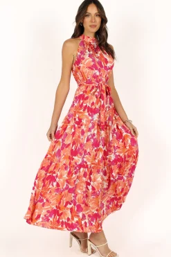 Caroline Maxi Halter Dress