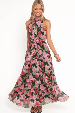 Caroline Maxi Halter Dress