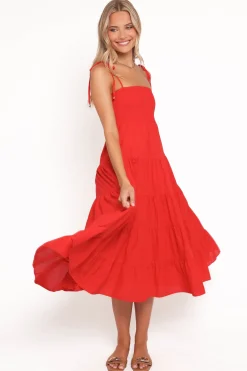 Carrol Shirred Bodice Maxi Dress