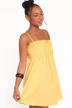 Carson Pleated Mini Dress
