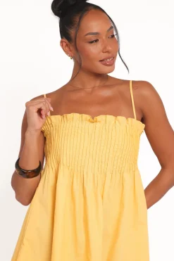 Carson Pleated Mini Dress