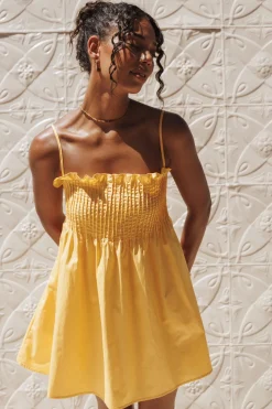 Carson Pleated Mini Dress