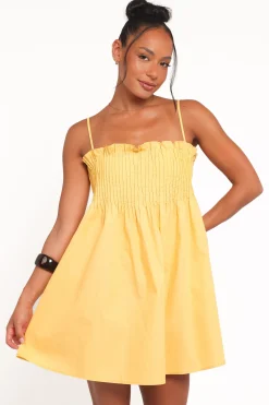 Carson Pleated Mini Dress