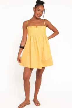 Carson Pleated Mini Dress