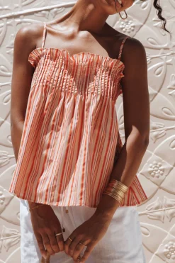 Carson Pleated Top